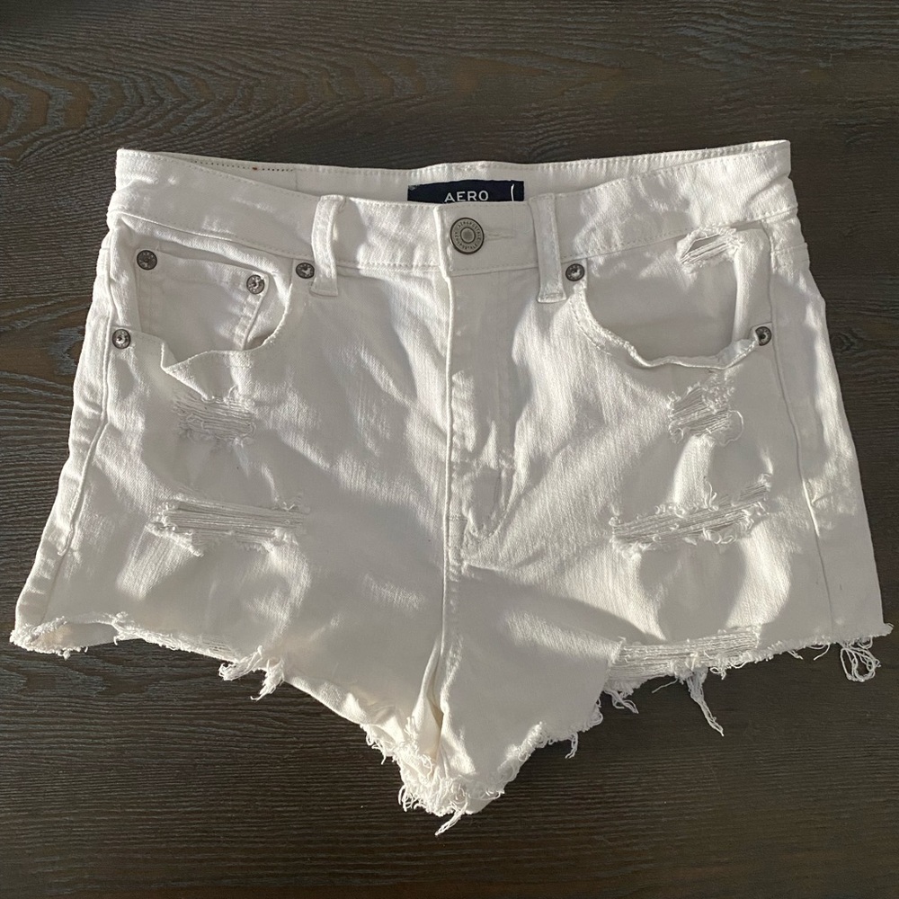 Aeropostale high rise shorty shorts
